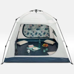 Quechua Abri De Camping 4 Places - Base Easy Fresh - Polyvalent, Instantané à Arceaux 12 Quechua Abri De Camping 4 Places - Base Easy Fresh - Polyvalent, Instantané à Arceaux -Camping Fournitures Boutique abri de camping 4 places base easy fresh polyvalent instantane a arceaux 2