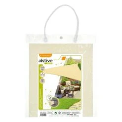 Aktive Garden Uv50 Store Triangulaire Couleur Crème -Camping Fournitures Boutique aktive garden uv50 store triangulaire couleur creme 3