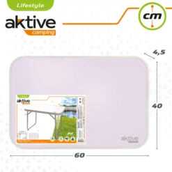 AKTIVE - Table Pliante Avec Poignée De Transport. Table De Camping 60x40x50 Cm -Camping Fournitures Boutique aktive table pliante avec poignee de transport table de camping 60x40x50 cm 4