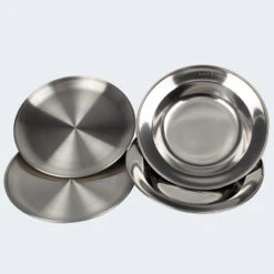Assiette Camping Plate Et Creuse | Diamètre Env. 23 Cm | 2 Assiettes De Chaque -Camping Fournitures Boutique assiette camping plate et creuse diametre env 23 cm 2 assiettes de chaque 2