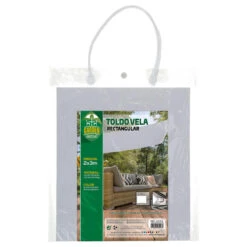 Auvent Rectangulaire En Polyester Aktive Garden Coloris Blanc -Camping Fournitures Boutique auvent rectangulaire en polyester aktive garden coloris blanc 3
