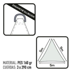 Auvent Triangulaire En Polyester Aktive Garden Coloris Blanc 6 Auvent Triangulaire En Polyester Aktive Garden Coloris Blanc -Camping Fournitures Boutique auvent triangulaire en polyester aktive garden coloris blanc 2