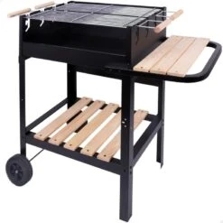 Barbecue Au Charbon De Bois Portable Aktive Double Grill