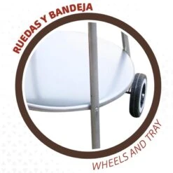 Barbecue Portable Rond 4 Hauteurs Aktive -Camping Fournitures Boutique barbecue portable rond 4 hauteurs aktive 4