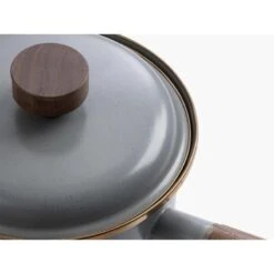 Barebones Casserole En émail / Poêle En Acier - Gris Pierre -Camping Fournitures Boutique barebones casserole en email poele en acier gris pierre 5