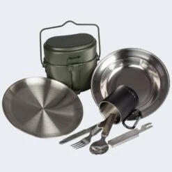Batterie De Cuisine De Camping, Assiette Plate & Creuse, Couverts Et Tasse Set 10 Batterie De Cuisine De Camping, Assiette Plate & Creuse, Couverts Et Tasse Set -Camping Fournitures Boutique batterie de cuisine de camping assiette plate and creuse couverts et tasse set 3