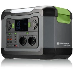Batterie Externe Portable BRESSER 1200 W - Powerbank, Camping, Voyage