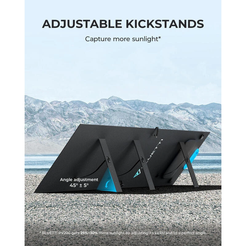 BLUETTI Générateur Électrique EB3A+PV200 268Wh/600W LiFePO4 Batterie Pour Voyage 6 BLUETTI Générateur Électrique EB3A+PV200 268Wh/600W LiFePO4 Batterie Pour Voyage – Image 6