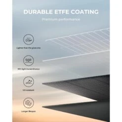 BLUETTI Panneau Solaire PV120 120W Pour Centrales Électriques EB3A Pour Camping -Camping Fournitures Boutique bluetti panneau solaire pv120 120w pour centrales electriques eb3a pour camping 3