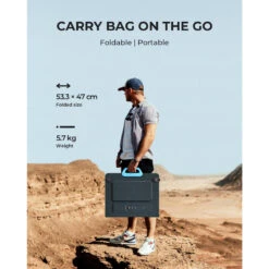 BLUETTI Panneau Solaire PV120 120W Pour Centrales Électriques EB3A Pour Camping -Camping Fournitures Boutique bluetti panneau solaire pv120 120w pour centrales electriques eb3a pour camping 4