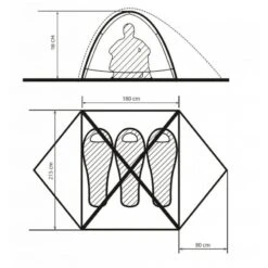 Borzhava 3 Alu - Tente Légère - 3 Personnes - Jaune 9 Borzhava 3 Alu - Tente Légère - 3 Personnes - Jaune -Camping Fournitures Boutique borzhava 3 alu tente legere 3 personnes jaune 4