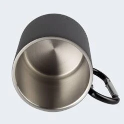 Camping Tasse Isotherme Mousqueton, Assiette Plate Et Couverts Set | Acier Inox -Camping Fournitures Boutique camping tasse isotherme mousqueton assiette plate et couverts set acier inox 4