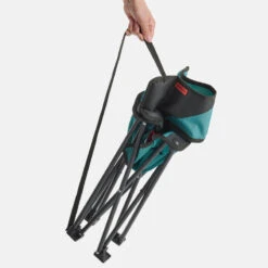 Quechua CHAISE BASSE PLIANTE DE CAMPING MH100 Bleue -Camping Fournitures Boutique chaise basse pliante de camping mh100 bleue 2