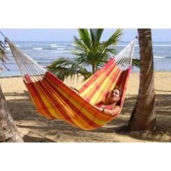 Hamac Amazonas Barbados Papaya -Camping Fournitures Boutique hamac amazonas barbados papaya 4