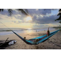 TICKET TO THE MOON Hamac TTTM King Size Bleu Aqua / Rose -Camping Fournitures Boutique hamac tttm king size bleu aqua rose 2