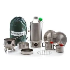 Kelly Kettle Kit 'Base Camp' Ultime - Acier Inoxydable NOUVEAU -Camping Fournitures Boutique kelly kettle kit base camp ultime acier inoxydable nouveau 3