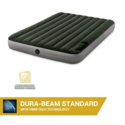 Matelas Gonflable - Intex Downy -2 Personnes - 152x203x25 Cm (BxLxH) -Camping Fournitures Boutique matelas gonflable intex downy 2 personnes 152x203x25 cm bxlxh 3