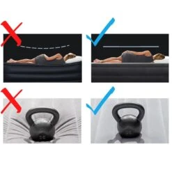 Matelas Gonflable - Intex Prestige Downy -2 Personnes - 152x203x25 Cm (BxLxH) -Camping Fournitures Boutique matelas gonflable intex prestige downy 2 personnes 152x203x25 cm bxlxh 2