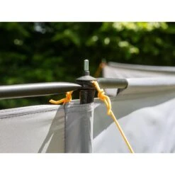 Paravent De Camping Bora - Brise-Vue - 4,5 X 1,4 M - Résistant Au Vent - Gris -Camping Fournitures Boutique paravent de camping bora brise vue 45 x 14 m resistant au vent gris 5