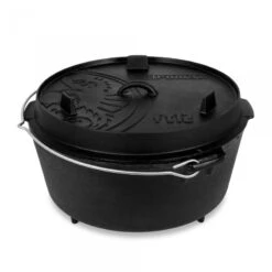 Petromax Dutch Oven FT12-12QT - Avec Pieds -Camping Fournitures Boutique petromax dutch oven ft12 12qt avec pieds 4