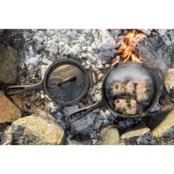 Petromax KR1 Poêle En Fonte Avec Couvercle (1 Litre) -Camping Fournitures Boutique petromax kr1 poele en fonte avec couvercle 1 litre 2