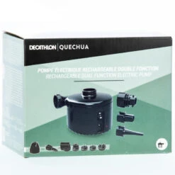 Quechua POMPE ÉLECTRIQUE COMPACTE POUR LE CAMPING - RECHARGEABLE SUR SECTEUR 9 Quechua POMPE ÉLECTRIQUE COMPACTE POUR LE CAMPING - RECHARGEABLE SUR SECTEUR -Camping Fournitures Boutique pompe electrique compacte pour le camping rechargeable sur secteur 4