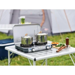 Campingaz Réchaud De Camping à Gaz 2 Feux Camp & Grill - Plancha, Grill Et Wok 19 Campingaz Réchaud De Camping à Gaz 2 Feux Camp & Grill - Plancha, Grill Et Wok -Camping Fournitures Boutique rechaud de camping a gaz 2 feux camp and grill plancha grill et wok 9