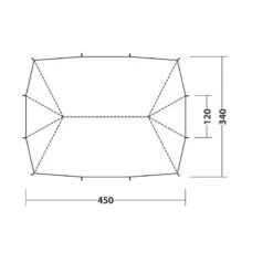Robens Tarp PRS Twin Summit -Camping Fournitures Boutique robens tarp prs twin summit 3