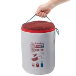 Quechua SAC DE COUCHAGE EN COTON POUR LE CAMPING - ARPENAZ 0° COTON -Camping Fournitures Boutique sac de couchage en coton pour le camping arpenaz 0 coton 9