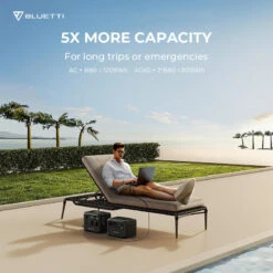 Station Électrique Portable BLUETTI AC60+B80+PV200,IP65 Générateur Solaire -Camping Fournitures Boutique station electrique portable bluetti ac60b80pv200ip65 generateur solaire 4