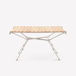 Quechua TABLE DE CAMPING COMPACTE 4/6 PERSONNES - PLATEAU BOIS - POCHE DE RANGEMENT -Camping Fournitures Boutique table de camping compacte 46 personnes plateau bois poche de rangement 9