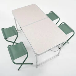 Quechua TABLE DE CAMPING PLIANTE - 4 TABOURETS - 4 À 6 PERSONNES 14 Quechua TABLE DE CAMPING PLIANTE - 4 TABOURETS - 4 À 6 PERSONNES -Camping Fournitures Boutique table de camping pliante 4 tabourets 4 a 6 personnes 4