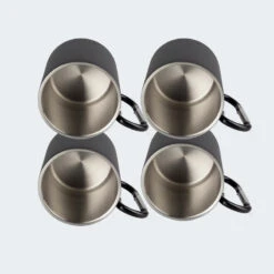 Tasse Thermique De Camping 300 Ml | Mousqueton | Acier Inoxydable | 4 Gobelets 10 Tasse Thermique De Camping 300 Ml | Mousqueton | Acier Inoxydable | 4 Gobelets -Camping Fournitures Boutique tasse thermique de camping 300 ml mousqueton acier inoxydable 4 gobelets 3