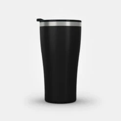 Quechua Tasse / Verre MH500 Isotherme (double Paroi Inox) Camp Du Randonneur 0,5L Noir -Camping Fournitures Boutique tasse verre mh500 isotherme double paroi inox camp du randonneur 05l noir 8