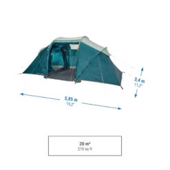 Quechua Tente à Arceaux De Camping - Arpenaz 4.2 - 4 Personnes - 2 Chambres 13 Quechua Tente à Arceaux De Camping - Arpenaz 4.2 - 4 Personnes - 2 Chambres -Camping Fournitures Boutique tente a arceaux de camping arpenaz 42 4 personnes 2 chambres 3
