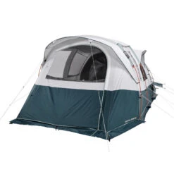 Quechua Tente à Arceaux De Camping - Arpenaz 6.3 F&B - 6 Personnes - 3 Chambres -Camping Fournitures Boutique tente a arceaux de camping arpenaz 63 f and b 6 personnes 3 chambres 5