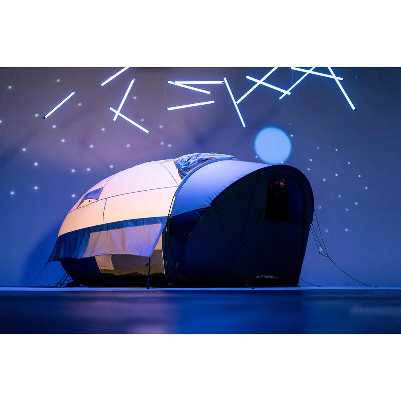 Quechua Tente Bulle De Camping - AirSeconds Skyview Polycoton - 2 Personnes - 1 Chambre 5 Quechua Tente Bulle De Camping - AirSeconds Skyview Polycoton - 2 Personnes - 1 Chambre – Image 5