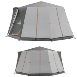 Tente Coleman 8 Personnes Octagon Gris -Camping Fournitures Boutique tente coleman 8 personnes octagon gris 2