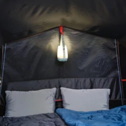 Quechua Tente De Camping - 2 SECONDS - 2 Places - Fresh & Black -Camping Fournitures Boutique tente de camping 2 seconds 2 places fresh and black 6