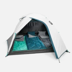 Quechua Tente De Camping - MH100 - 3 Places - Fresh & Black 14 Quechua Tente De Camping - MH100 - 3 Places - Fresh & Black -Camping Fournitures Boutique tente de camping mh100 3 places fresh and black 4