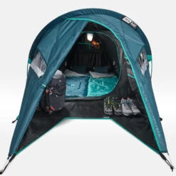 Quechua Tente De Camping - MH100 XL - 2 Places - Fresh & Black 14 Quechua Tente De Camping - MH100 XL - 2 Places - Fresh & Black -Camping Fournitures Boutique tente de camping mh100 xl 2 places fresh and black 4