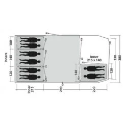 Tente De Camping Outwell Winwood 8 -Camping Fournitures Boutique tente de camping outwell winwood 8 2