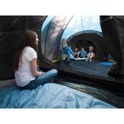 Tente Dôme Familiale Hammerfest 4 - Camping - 4 Personnes - 2 Cabines -Camping Fournitures Boutique tente dome familiale hammerfest 4 camping 4 personnes 2 cabines 2