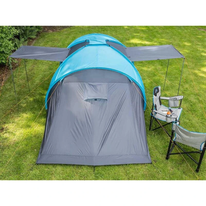 Tente Dôme Hammerfest 4 Sleeper Protect - Sol Cousu - 4 Pers - 2 Cabines Noires 5 Tente Dôme Hammerfest 4 Sleeper Protect - Sol Cousu - 4 Pers - 2 Cabines Noires – Image 5