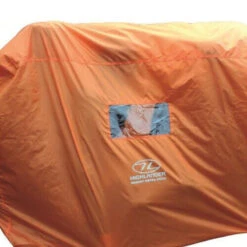 HIGHLANDER Tente D'urgence Abri De Survie 4-5 Personnes - Orange 8 HIGHLANDER Tente D'urgence Abri De Survie 4-5 Personnes - Orange -Camping Fournitures Boutique tente durgence abri de survie 4 5 personnes orange 3