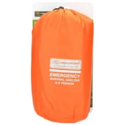 HIGHLANDER Tente D'urgence Abri De Survie 4-5 Personnes - Orange 9 HIGHLANDER Tente D'urgence Abri De Survie 4-5 Personnes - Orange -Camping Fournitures Boutique tente durgence abri de survie 4 5 personnes orange 4
