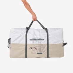 Quechua Tente Gonflable De Camping - Air Seconds 6.3 XXL F&B - 6 Personnes - 3 Chambres -Camping Fournitures Boutique tente gonflable de camping air seconds 63 xxl f and b 6 personnes 3 chambres 2