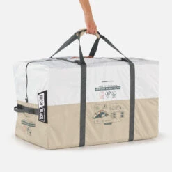 Quechua Tente Gonflable De Camping - Air Seconds 8.4 F&B - 8 Places - 4 Chambres -Camping Fournitures Boutique tente gonflable de camping air seconds 84 f and b 8 places 4 chambres 4