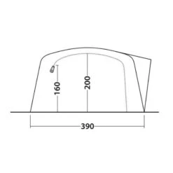 Tente Gonflable Outwell Knightdale 8PA 9 Tente Gonflable Outwell Knightdale 8PA -Camping Fournitures Boutique tente gonflable outwell knightdale 8pa 4