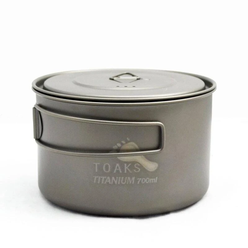 Toaks Titanium 700ml Pan - Ultraléger 4 Toaks Titanium 700ml Pan - Ultraléger – Image 4